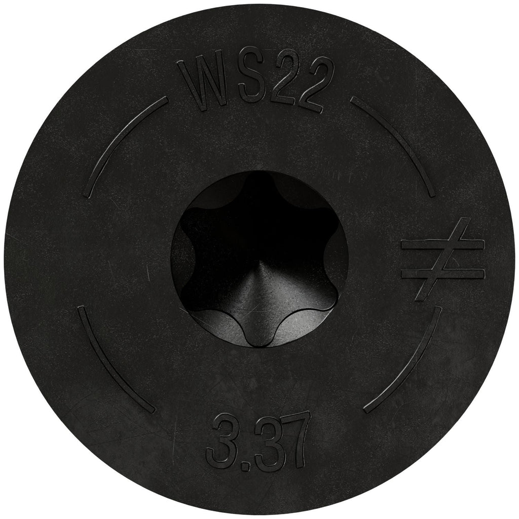 Simpson Strong-Tie SDW22338-R50 Strong-Drive SDW EWP-PLY Screw, .220-in. x 3-3/8-in. T40 6-Lobe, E-coat, 50-Pack