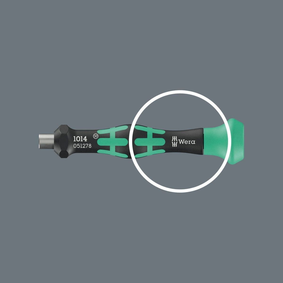 Wera 1014 Kraftform Micro Bitholding Screwdriver, 4x80-mm.