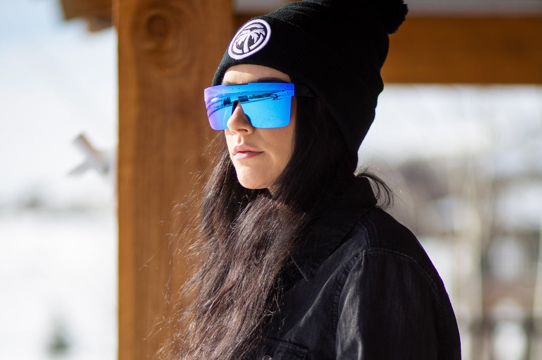 Heat Wave Quatro Z87 Galaxy Blue Sunglasses