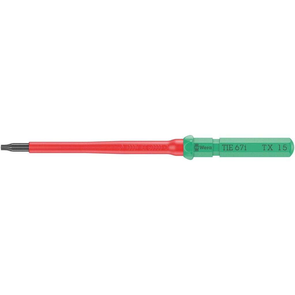 Wera Kraftform Kompakt VDE 67 I Torx Take It Easy, Torx 15x157-mm.
