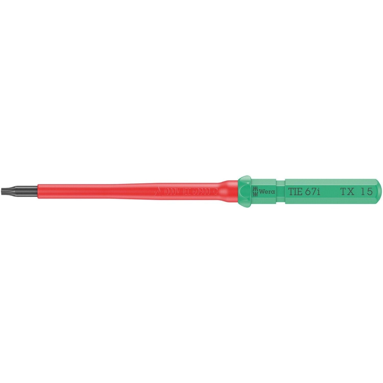 Wera Kraftform Kompakt VDE 67 I Torx Take It Easy, Torx 15x157-mm.
