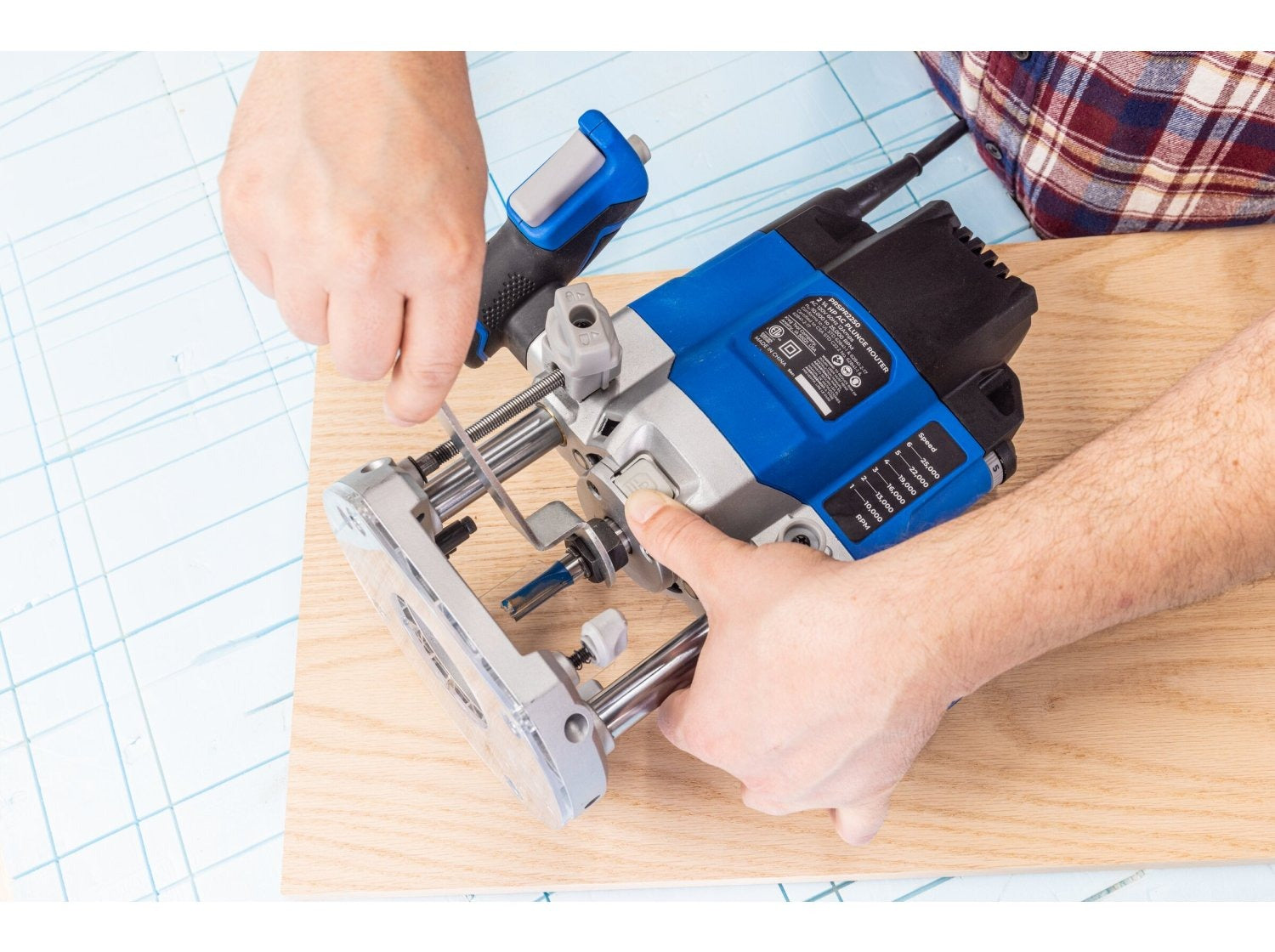 Kreg 2-1/4 Horsepower Plunge Router (PRSPR225)