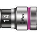 Wera 8790 Hmc Hf Zyklop Socket With 1/2-in. Drive With Holding Function, 14x37-mm.