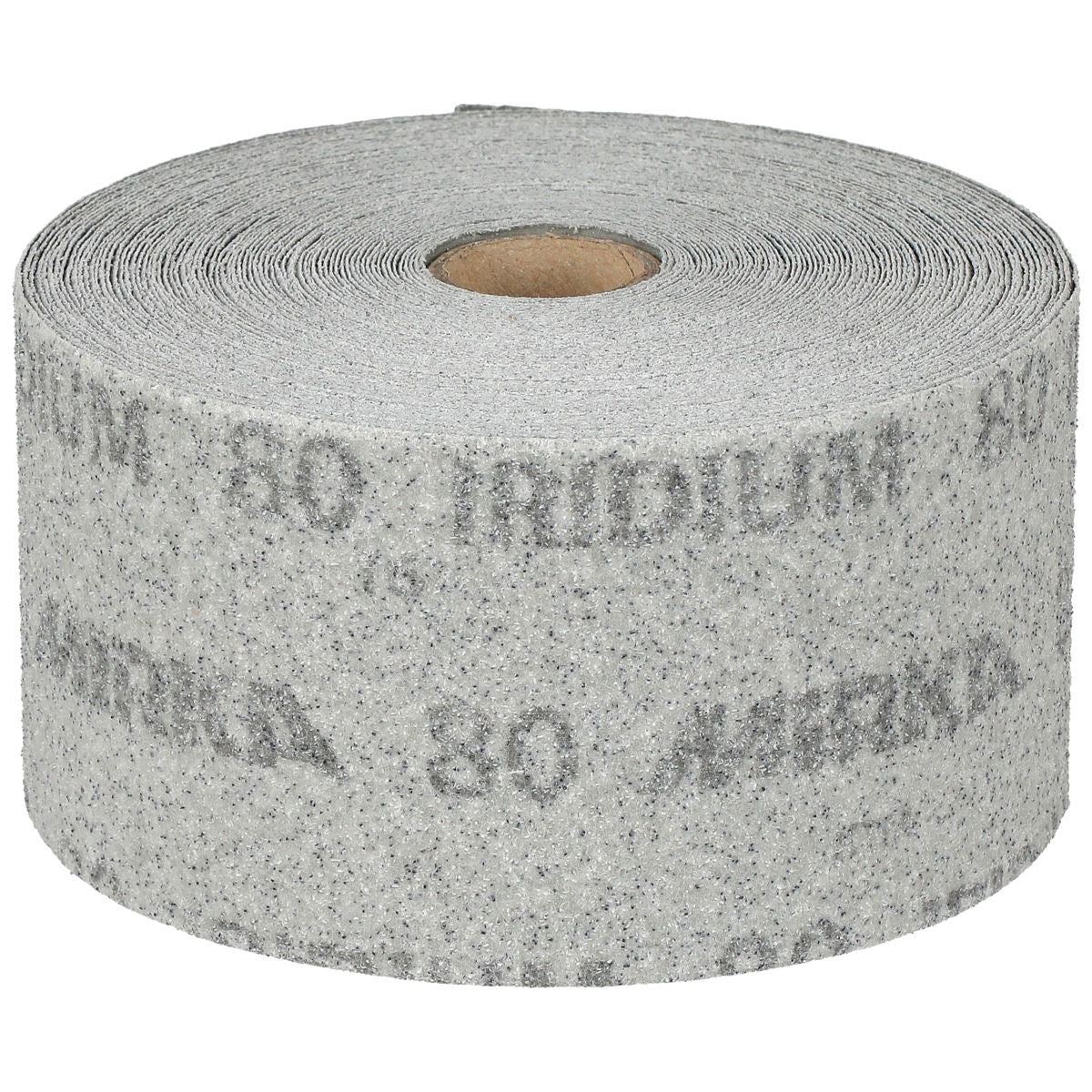 Mirka Iridium 2.75-in. x 60-ft. 80 Grit PSA Sanding Roll for Universal Sanding (24-574-080)