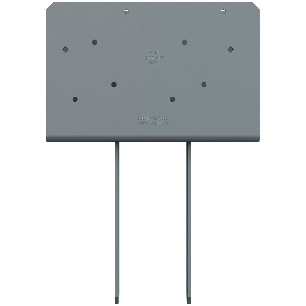 Simpson Strong-Tie CCQ4.62-3.62SDS CCQ Column Cap for Triple-2x Beam, 4x Post with Strong-Drive SDS Screws