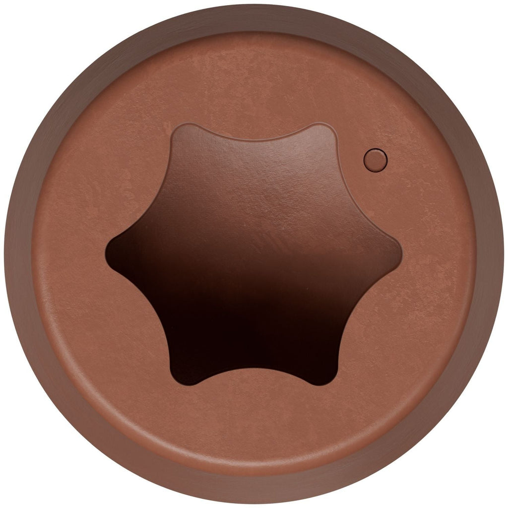 Simpson Strong-Tie DCU234MB316TN03 Deck-Drive DCU COMPOSITE Screw, #10 x 2-3/4-in. T20, Type 316, Tan 03, 1750-Pack