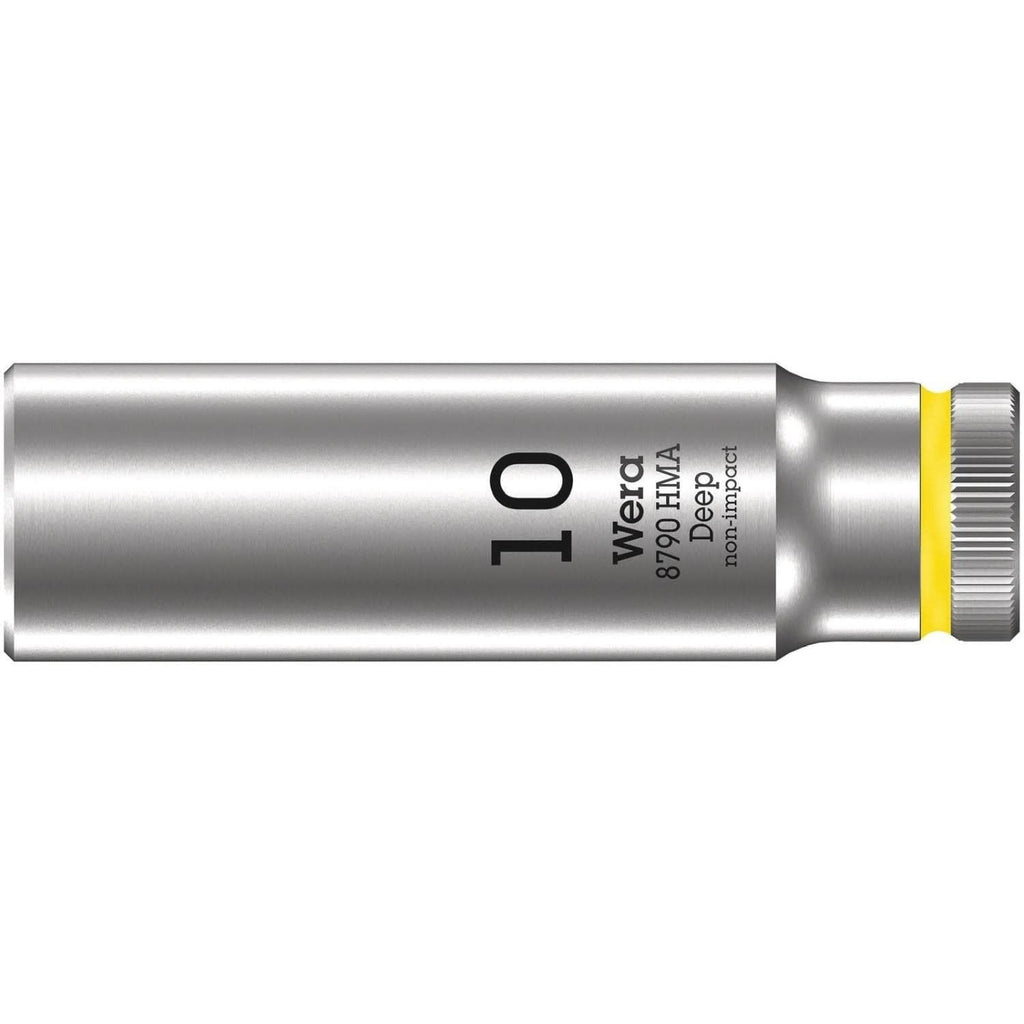 Wera 8790 Hma Deep 1/4-in. Socket, 10x50-mm.