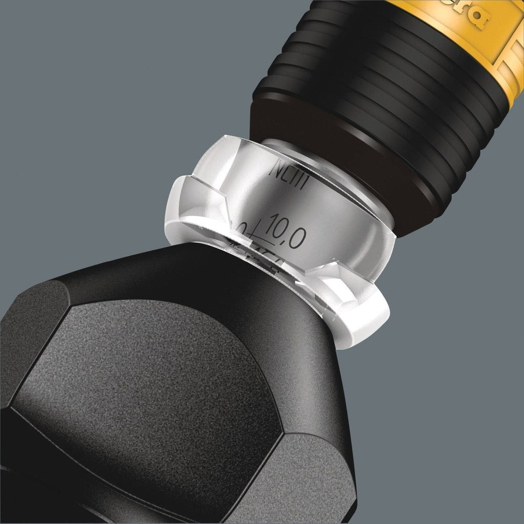 Wera Series 7400 Esd Kraftform Adjustable Torque Screwdrivers (2.5-29.0 In.Lbs.) With Rapidaptor Quick-Release Chuck, 7446 Esdx11-29 In. Lbs.