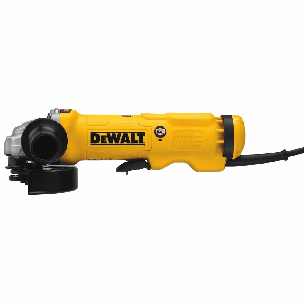 Dewalt DWE43114N Corded 4-1/2"- 5" High Performance Paddle Switch Grinder with No Lock On