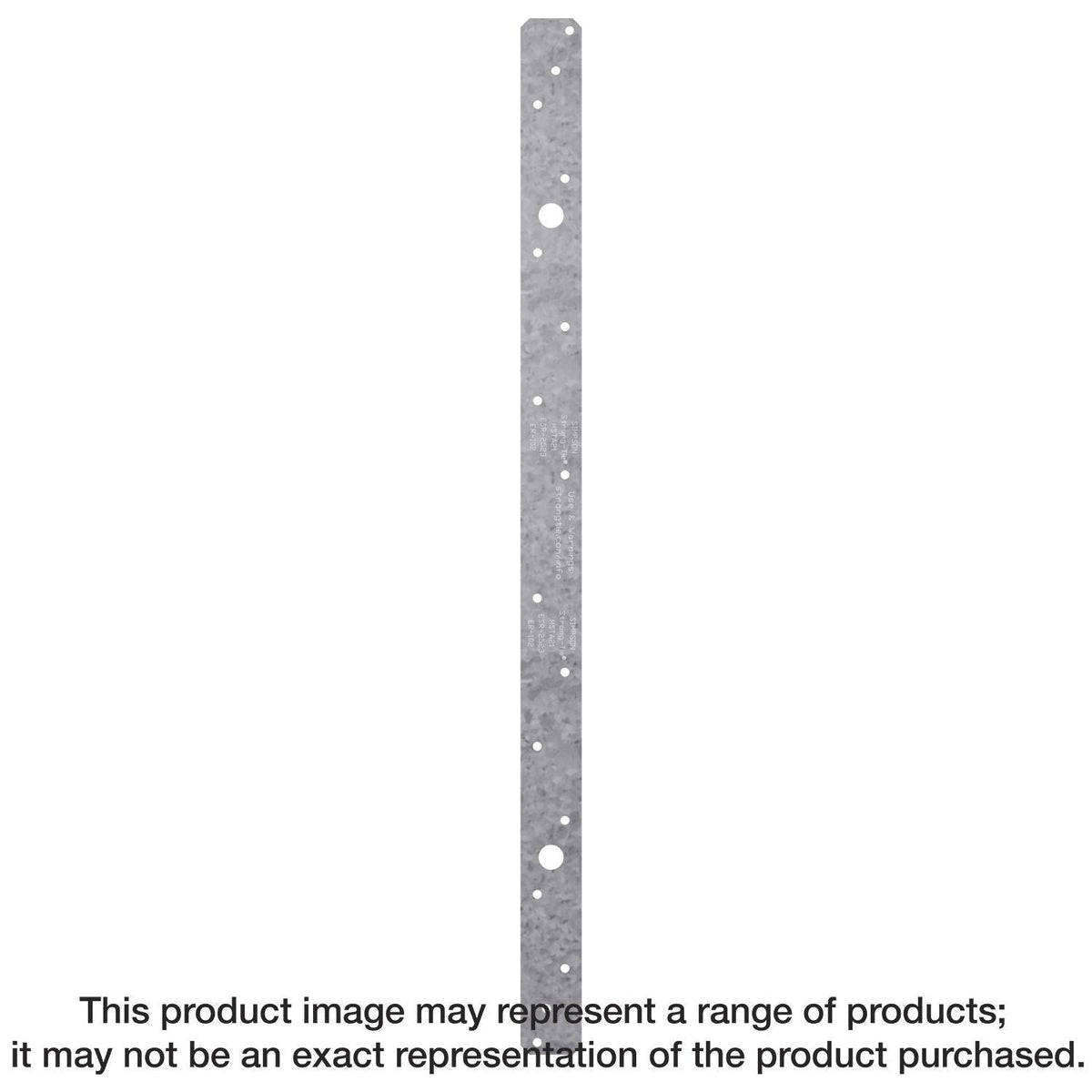 Simpson Strong-Tie MSTA12SS MSTA 12-in. 18-Gauge Stainless-Steel Medium Strap Tie