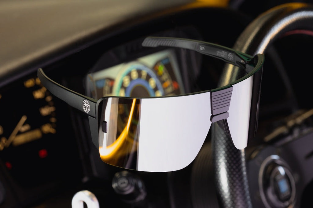 Heat Wave XL Vector Silver Z87+ Sunglasses