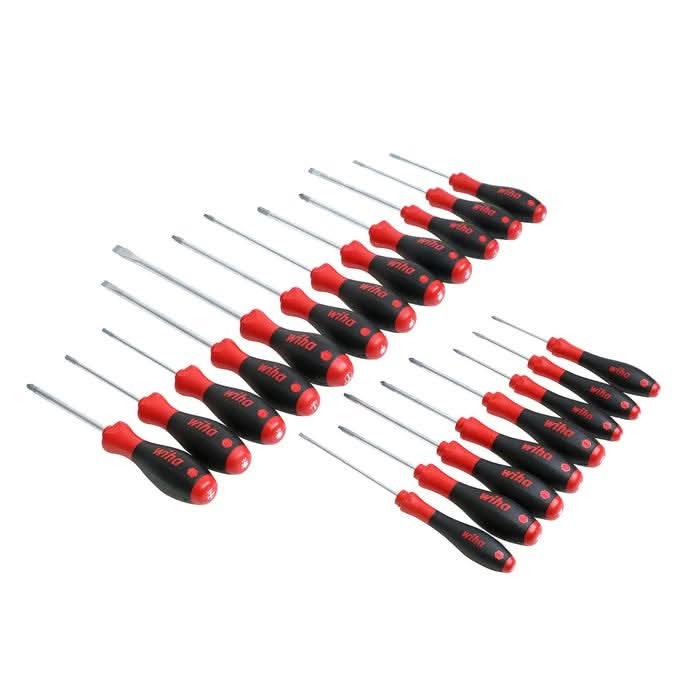 Wiha 30299 20-Piece SoftFinish Screwdriver Set