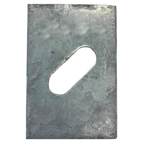 Simpson Strong-Tie BPS 3/4-6HDG BPS 3-in. x 4-1/2-in. HDG Slotted Bearing Plate with 3/4-in. Bolt Dia.