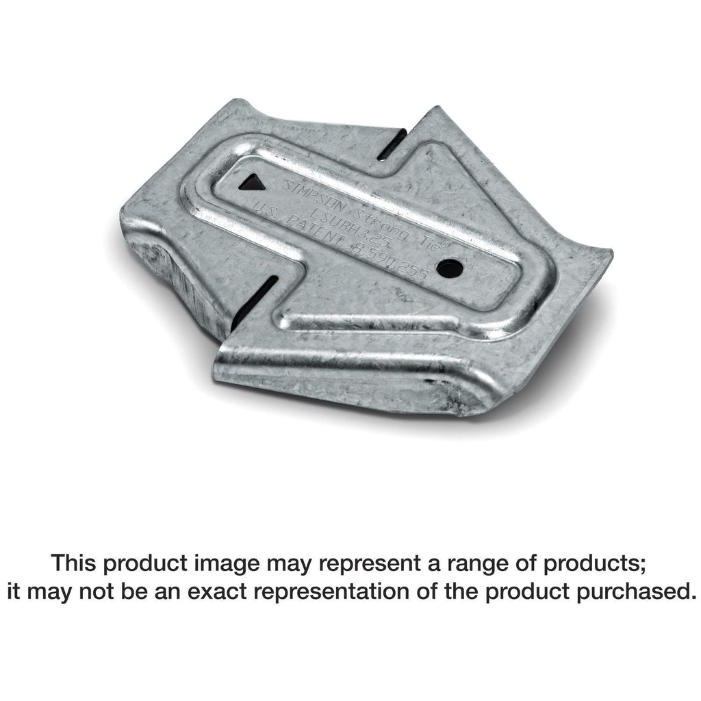 Simpson Strong-Tie LSUBH3.25-R150 LSUBH 3-1/4-in. 20 ga. Bridging Connector, 150-Pack