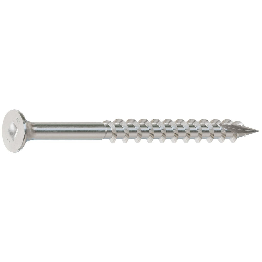 Simpson Strong-Tie S10250DBB Bugle-Head Wood Screw, Square Drive, #10 x 2-1/2-in. #2 Square, Type 305, 2000-Pack