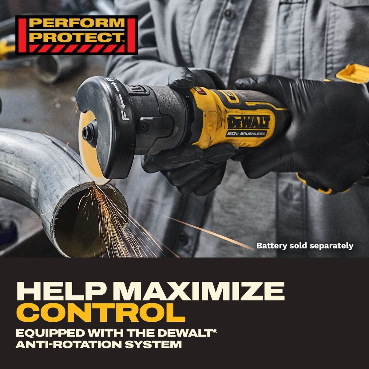 DeWALT DCG430B ATOMIC 20V MAX 3 in. Cut-Off Tool, Tool Only