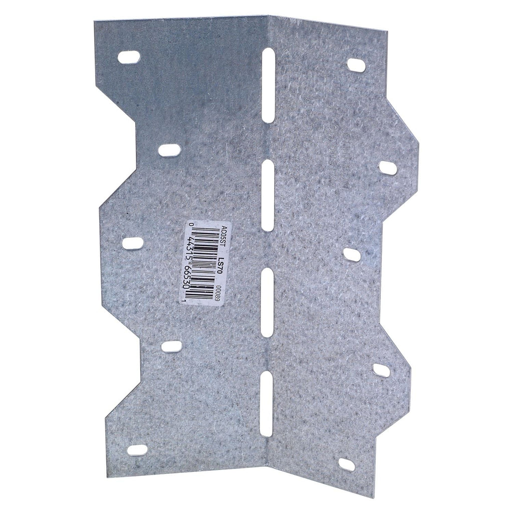 Simpson Strong-Tie LS70 LS 6-3/8-in. 18-Gauge Galvanized Adjustable L Angle