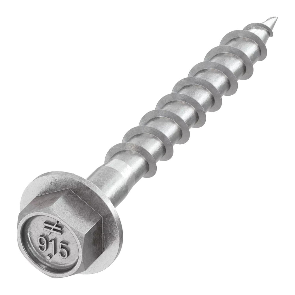 Simpson Strong-Tie SD9112SSMB Strong-Drive SD CONNECTOR SS Screw, #9 x 1-1/2-in. 1/4-Hex Drive, Type 316, 3000-Pack
