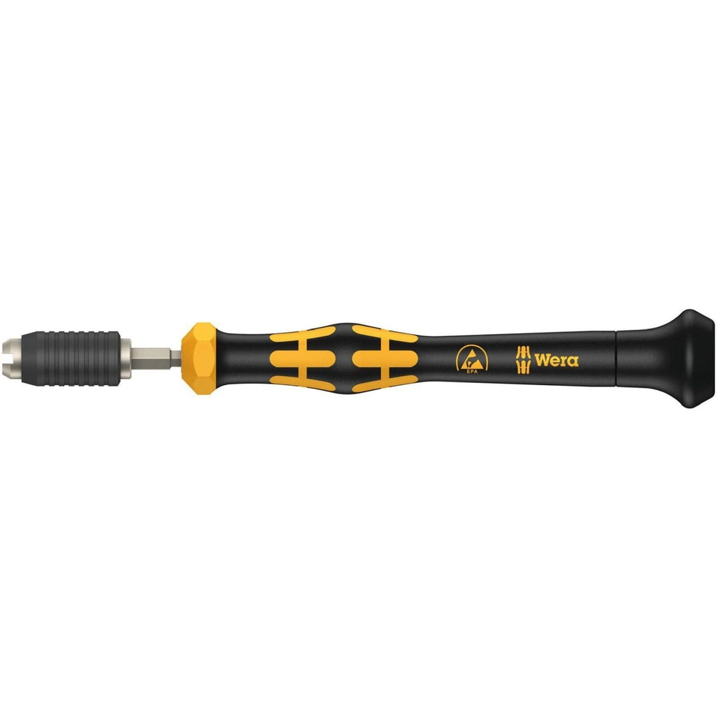 Wera 1460 Esd Kraftform Micro Torque Screwdrivers With A Customised Factory Pre-Set Measurement Value With Quick-Release Chuck, 1461 Esdx0.05-0.11 Nm