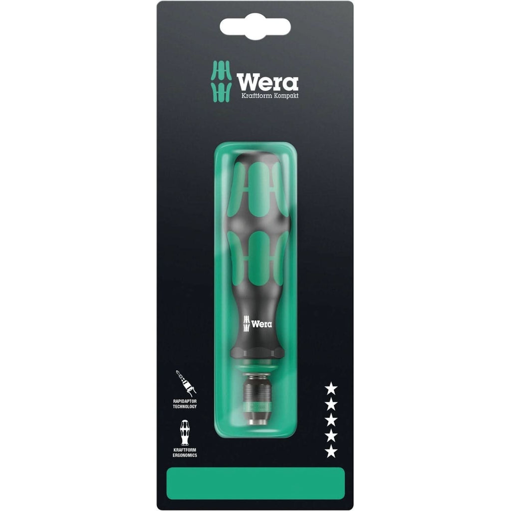 Wera 817 R SB Bitholding Screwdriver With Rapidaptor Quick-Release Chuck, 1/4-in.x133-mm.