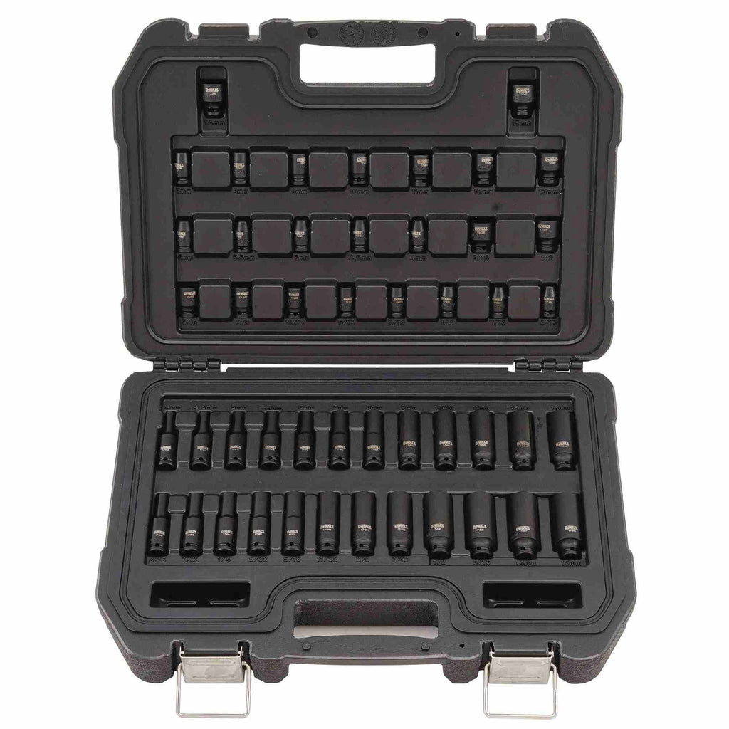Dewalt DWMT19251 48 Piece 1/4-in Drive Combination Impact Socket Set 6 PT