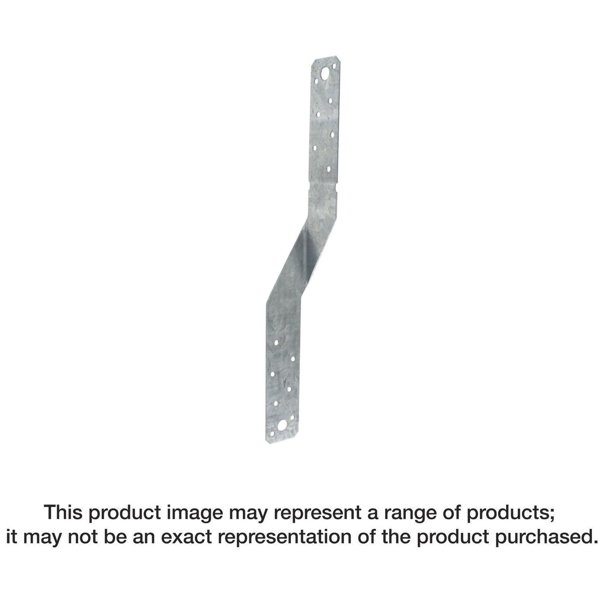 Simpson Strong-Tie LTS12SS LTS 12-in. 18-Gauge Stainless-Steel Twist Strap