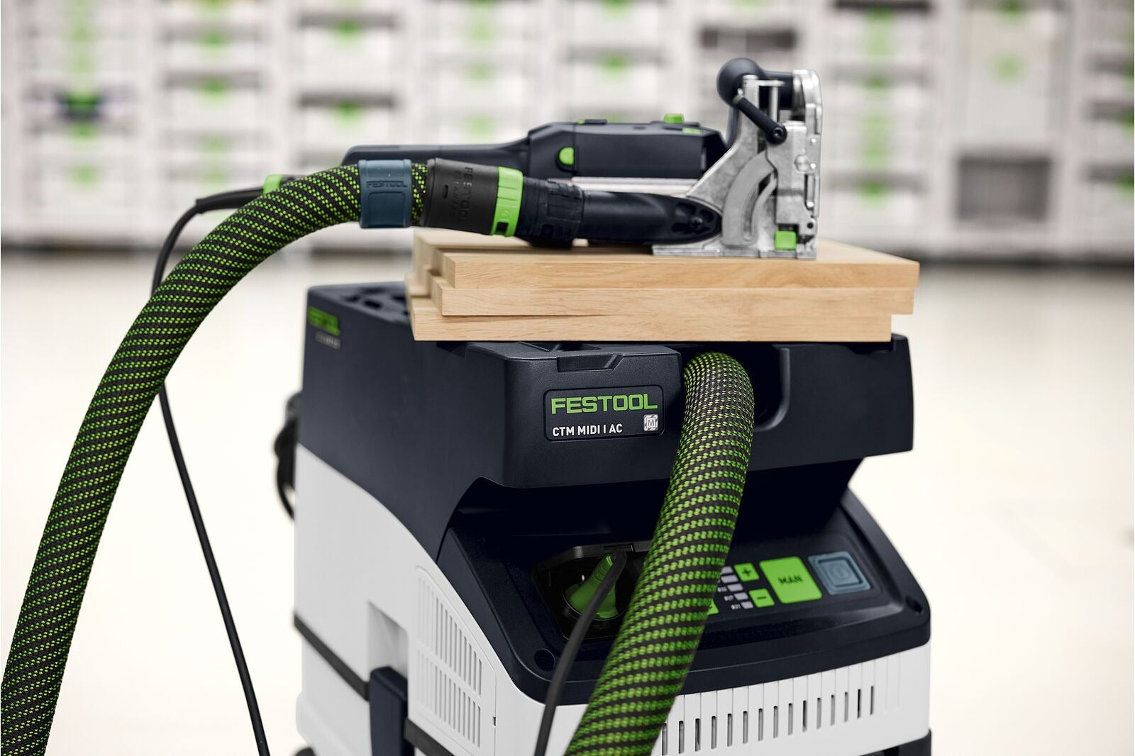 Festool Domino Joiner DF 500 RQ Set w/ 1066-Piece Tenon Assortment (Updated 2026 Model)