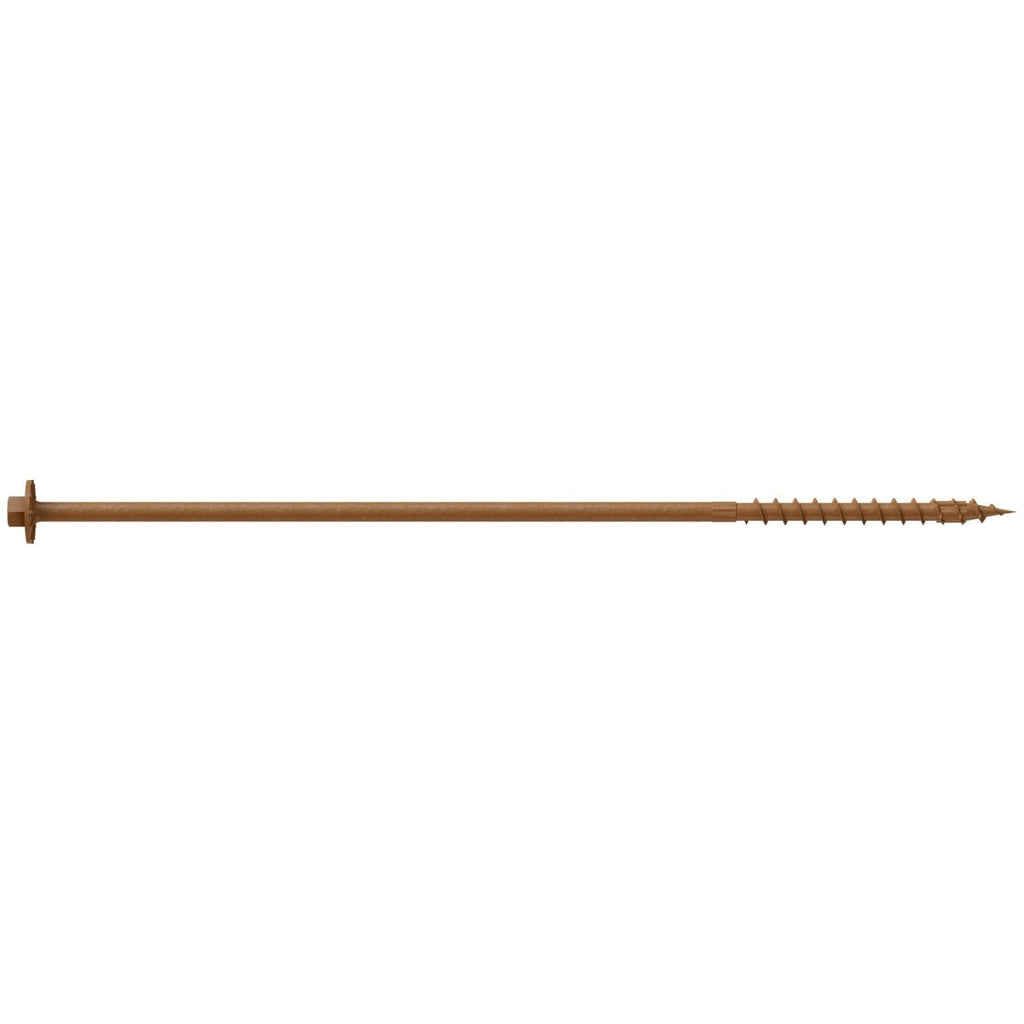 Simpson Strong-Tie SDWH191000DB-RP1 Strong-Drive SDWH TIMBER-HEX Screw, 0.195-in. x 10-in. 5/16 Hex, DB Coating