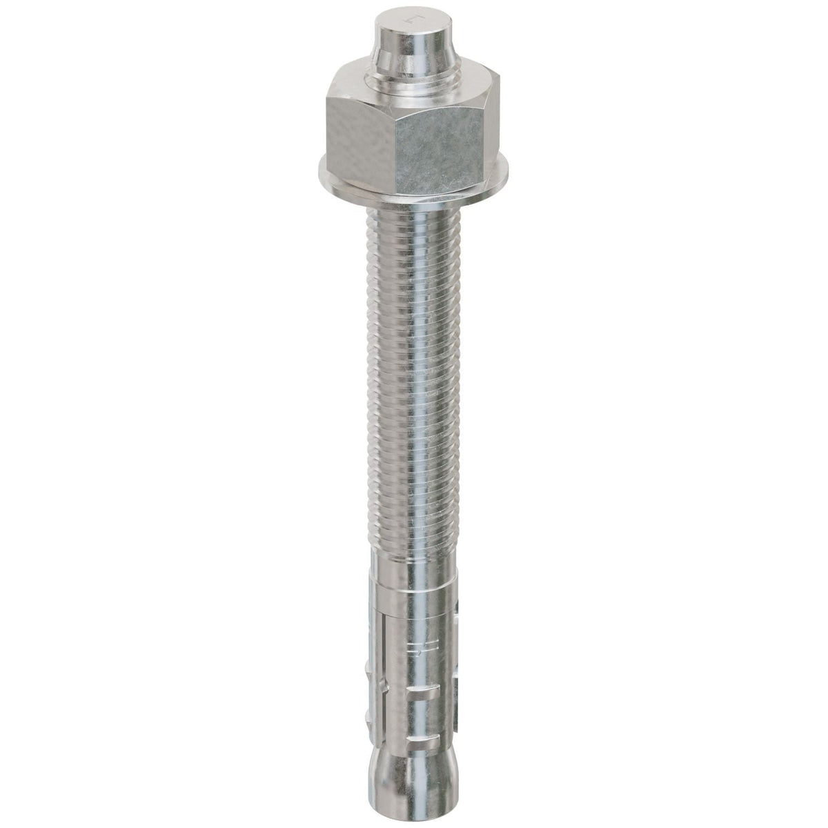 Simpson Strong-Tie STB2-75700S6F10 Strong-Bolt 2, 3/4-in. x 7-in. Type 316 Stainless-Steel Wedge Anchor, Fully Assembled, 10-Pack