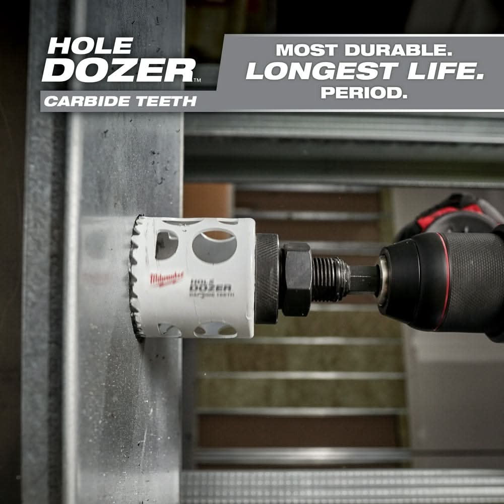 Milwaukee 49-56-0730 2-11/16-in HOLE DOZER with Carbide Teeth Hole Saw