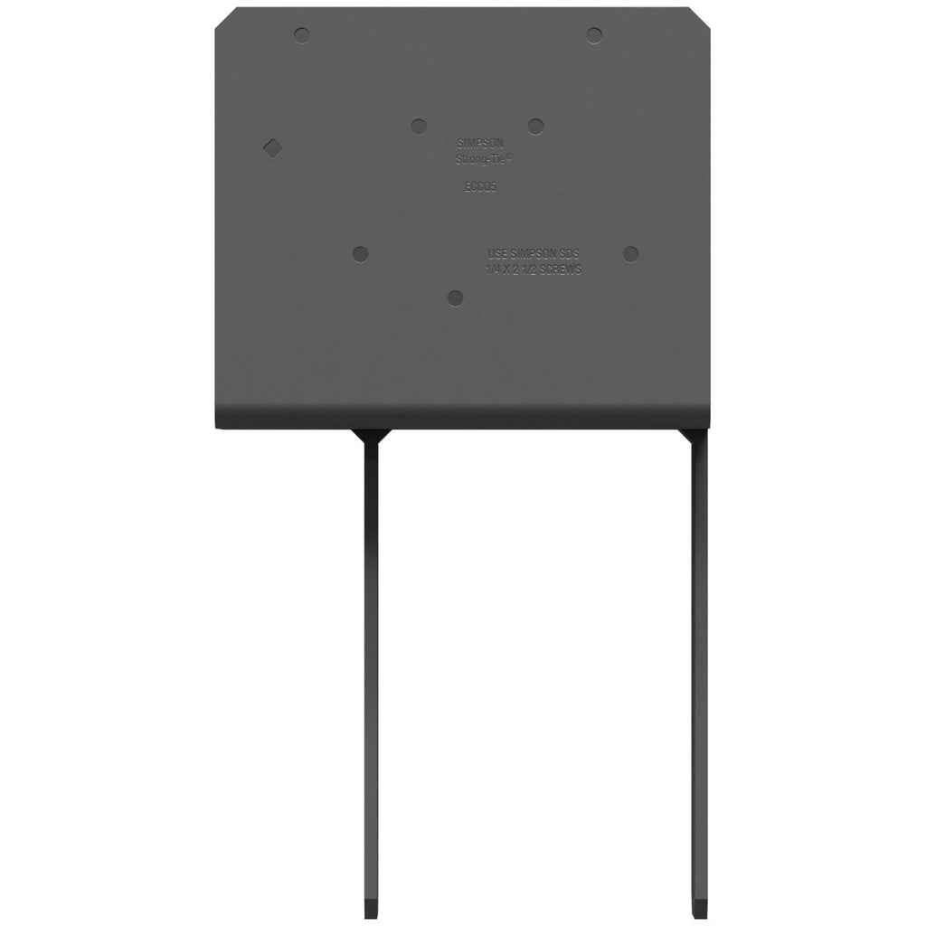Simpson Strong-Tie ECCQ5-6SDS2.5 ECCQ End Column Cap for 5-1/8-in. Beam, 6x Post, with Strong-Drive SDS Screws