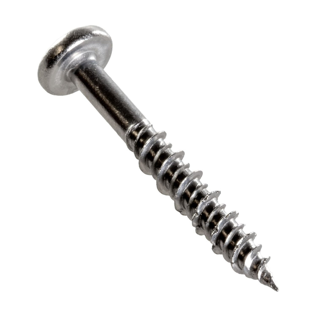 Simpson Strong-Tie T08J125PX-RP15 Marine Screw, Pan Head, #8 x 1-1/4-in. #2 Phillips Drive, Type 316, 15-Pack