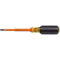 Klein 601-4-INS Insulated 3/16" Cabinet-Tip 4" Round-Shank Screwdriver