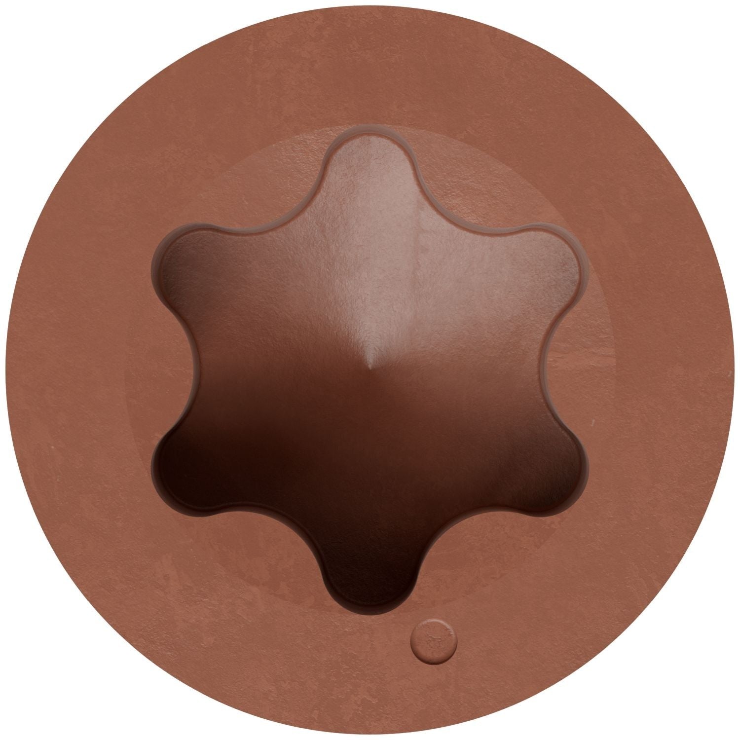 Simpson Strong-Tie T07225FTBTN03 Trim-Head Screw, 6-Lobe Drive, #7 x 2-1/4-in. T15 Type 316, Tan 03, 1750-Pack