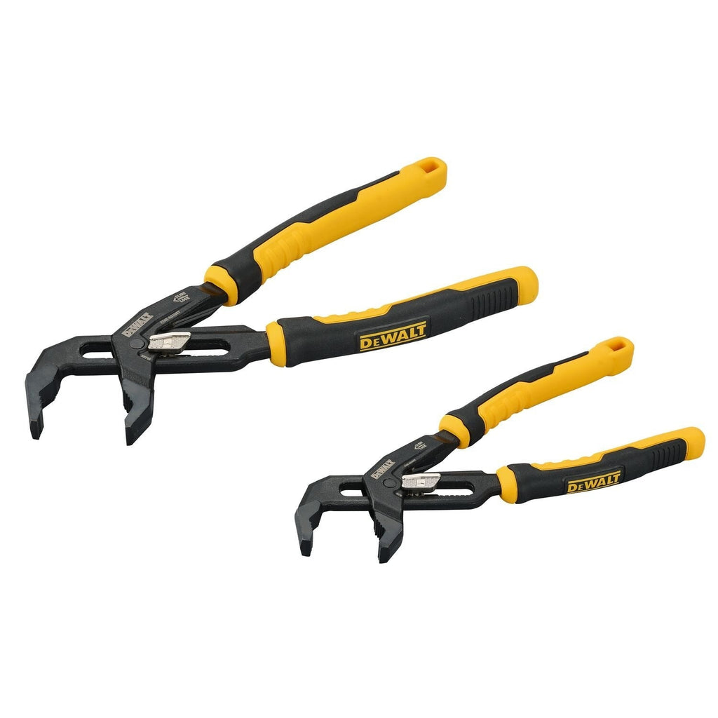 DeWALT DWHT82824 Slidelock 8-in. and 10-in. V-Jaw Plier, 2-Pack