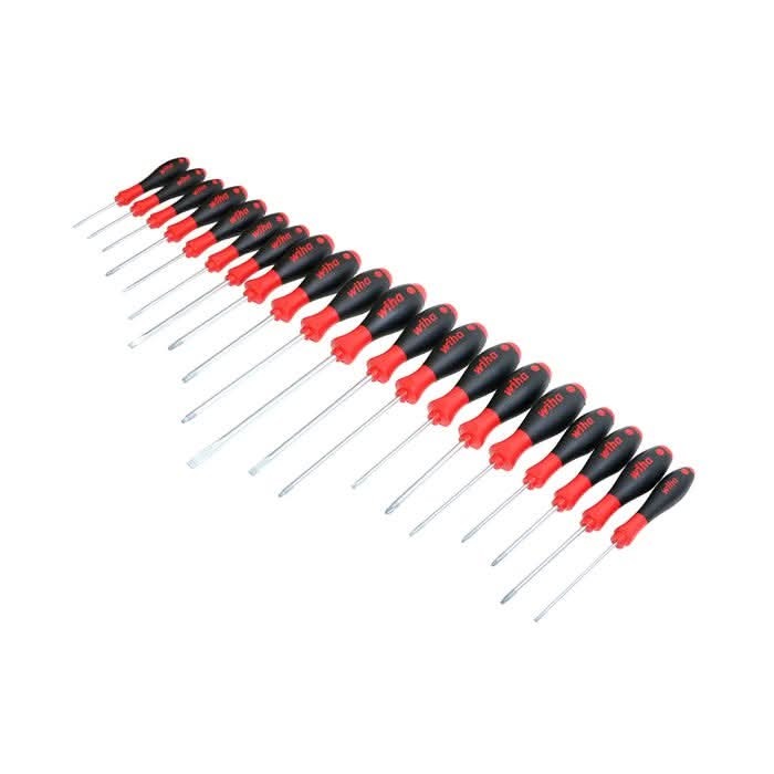 Wiha 30299 20-Piece SoftFinish Screwdriver Set