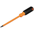 Klein Tools 6886INS Insulated Screwdriver, #1 Square Tip, 6-Inch Shank