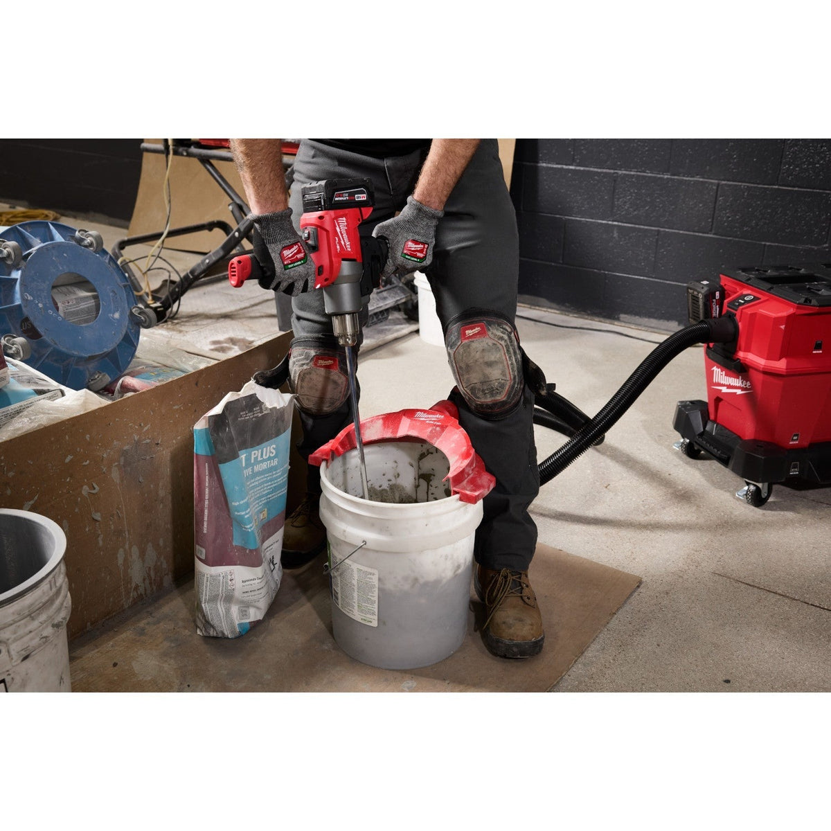 Milwaukee 49-90-2041 AIR-TIP Bucket Topper Dust Collector