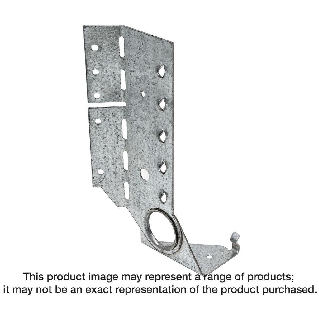 Simpson Strong-Tie LSSJ210RZ LSSJ ZMAX Face-Mount Adjustable Light Slopeable/Skewable Jack Hanger for 2x10, Right