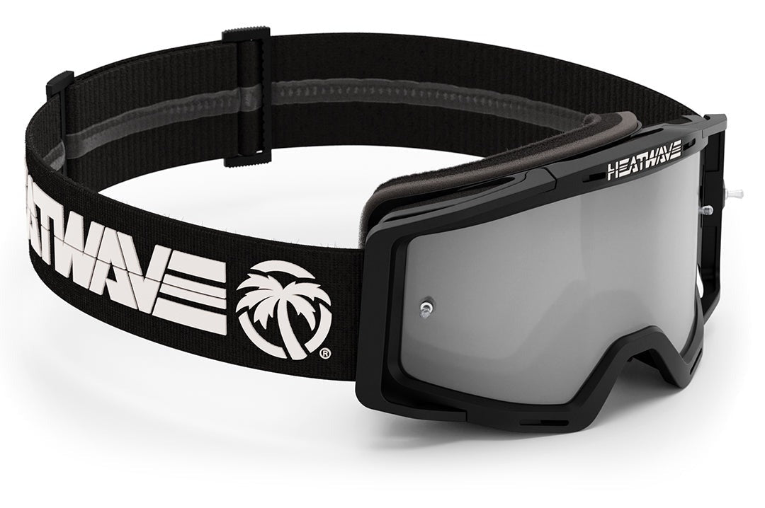 Heat Wave Billboard Icon BLACK MXG-250 Moto Goggle