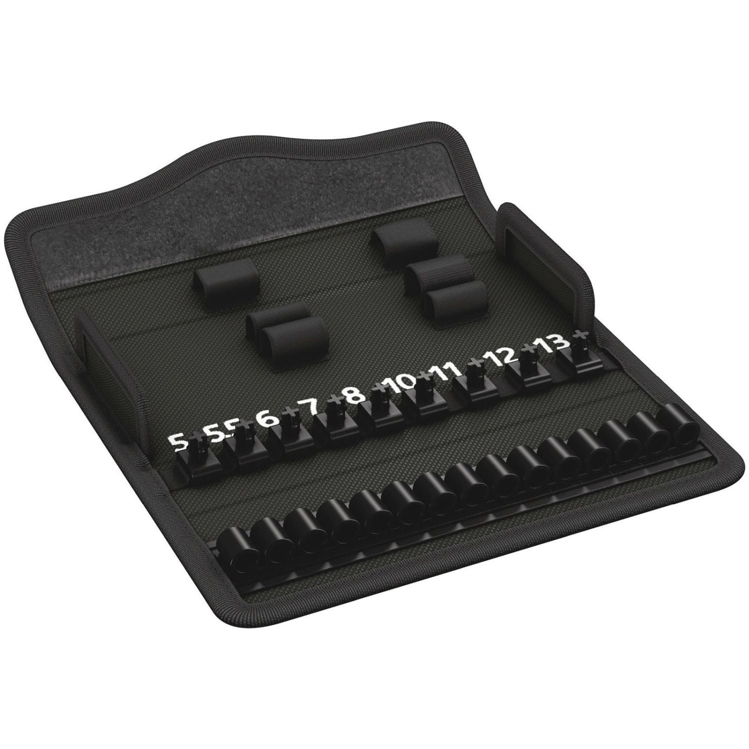 Wera 9419 Textile Box 8100 Sa Zyklop Metal Switch, Empty, 180x74x37-mm.