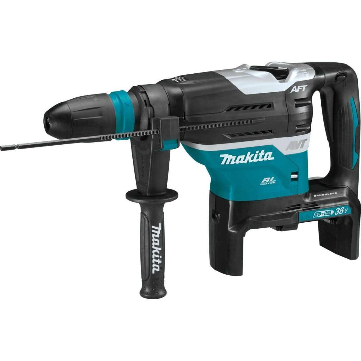 Makita XRH07ZKUN 36V (18V X2) LXT Brushless 1-9/16" SDS-MAX Advanced AVT Rotary Hammer, AFT, AWS, Tool Only