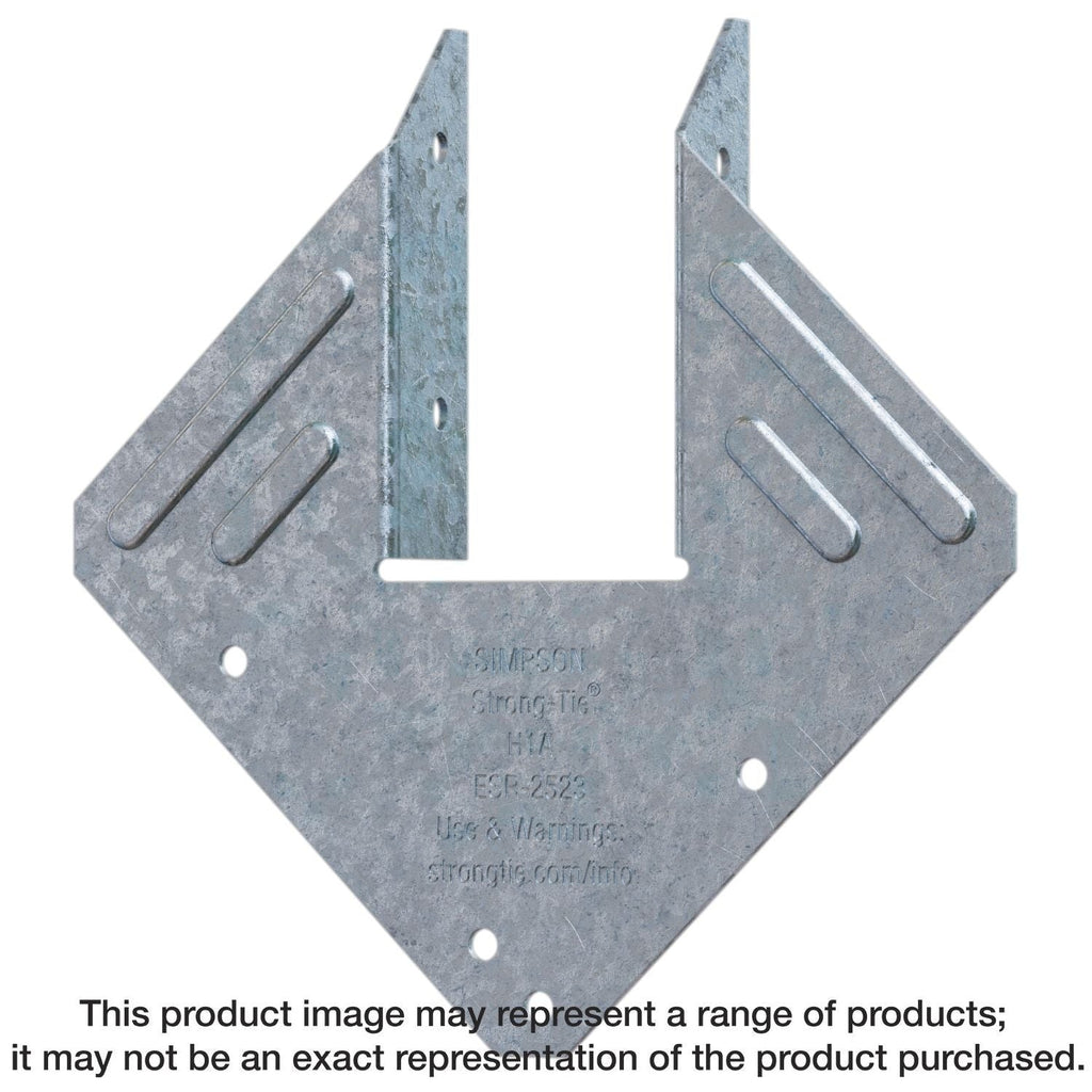 Simpson Strong-Tie H1A H1A 18-Gauge Galvanized Hurricane Tie