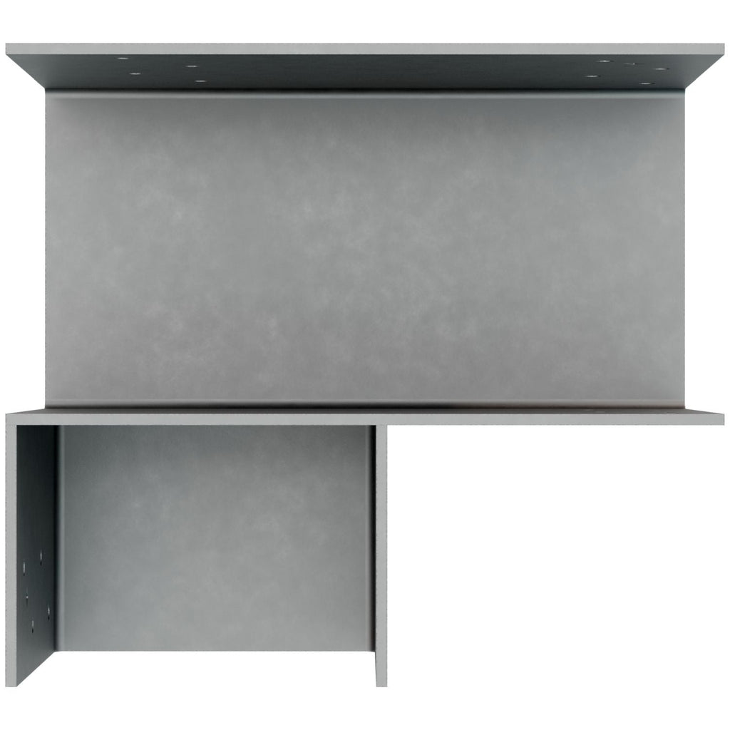 Simpson Strong-Tie L-Shape End Column Cap for 6x Beams, 6x Post w/ SDS Screws, Skewed Left (ECCLLQ666SDS)
