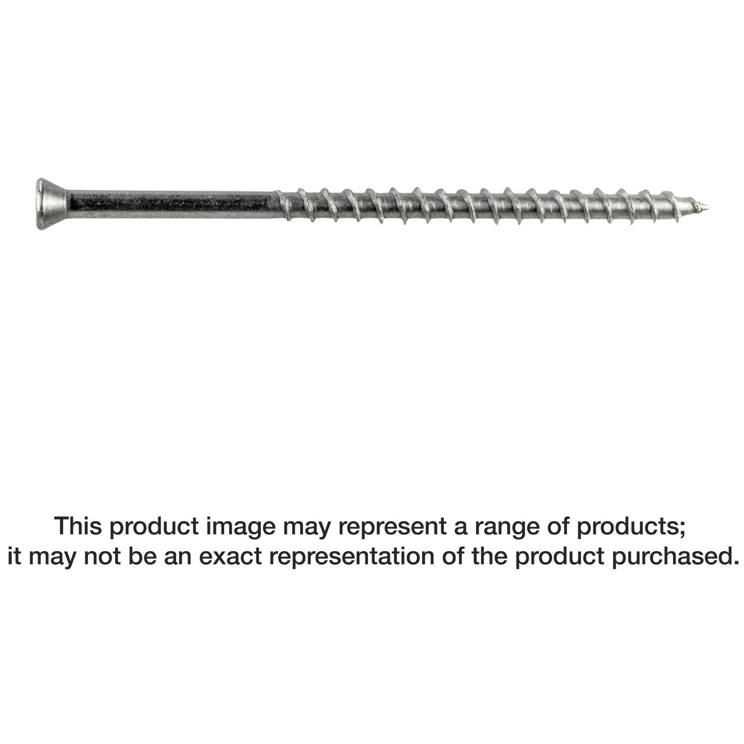 Simpson Strong-Tie S07300WP1 Deck-Drive DWP WOOD SS Screw, #7 x 3-in. T-15, Trim Head, Type 305, 1-lb.