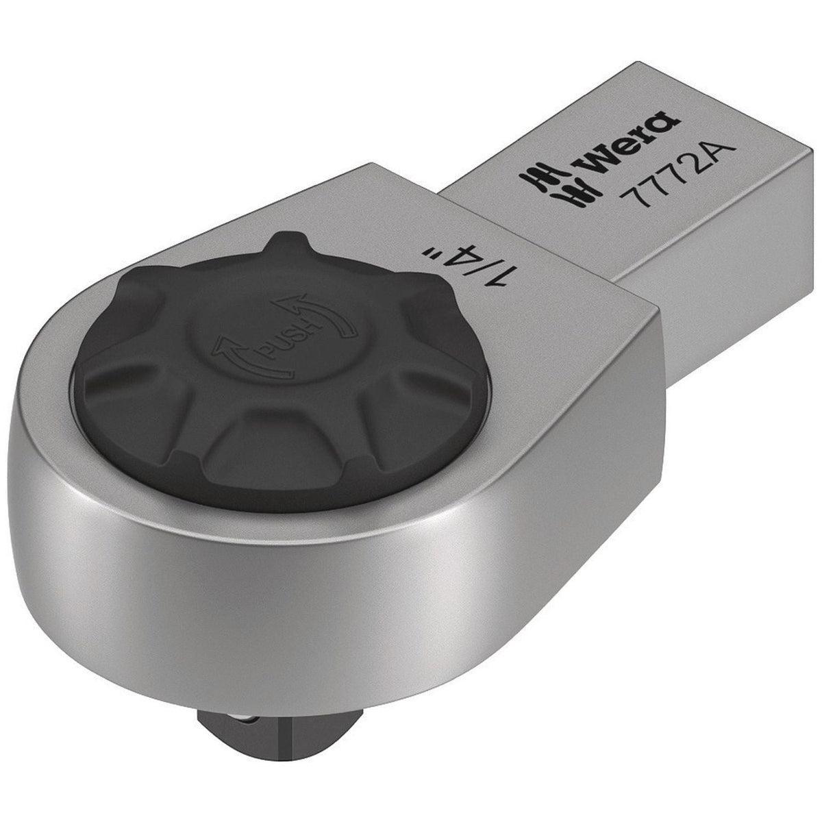 Wera 7772 A Ratchet Insert, Reversible, 9X12-mm., 9X12x1/4-in.x49-mm.
