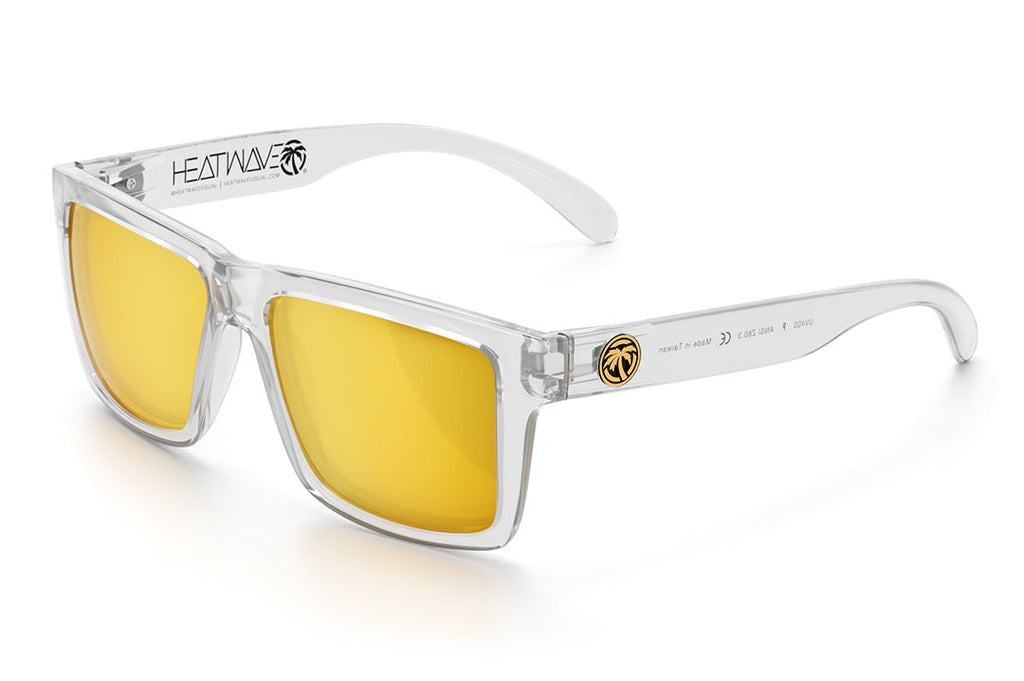 Heat Wave VISE Vapor Clear Sunglasses