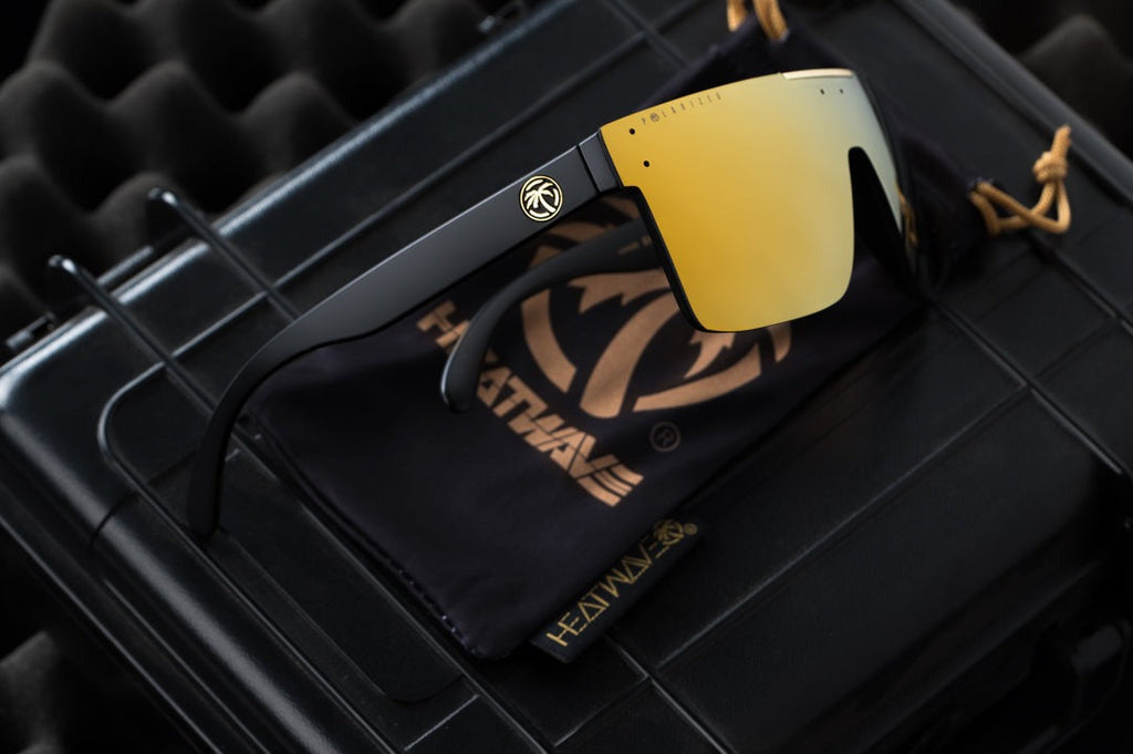 Heat Wave Quatro Z87 GOLD RUSH Sunglasses