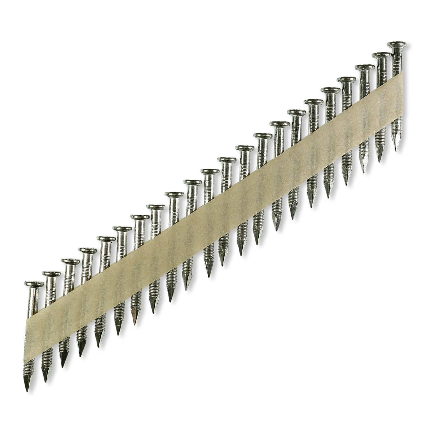 Simpson Strong-Tie T9A150MCN Strong-Drive 33° SCNR RING-SHANK CONNECTOR Nail, 1-1/2-in. x .148-in. Type 316, 1500-Pack
