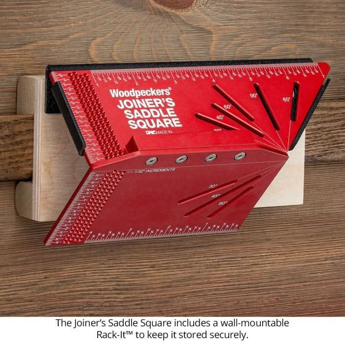 Woodpeckers JSS-I-2024 Joiner's Saddle Square w/ Rack-It, Inch